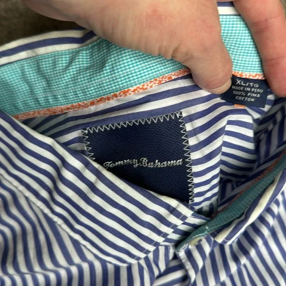 Men’s Tommy Bahama Long Sleeve Button Down - Picture 3 of 5